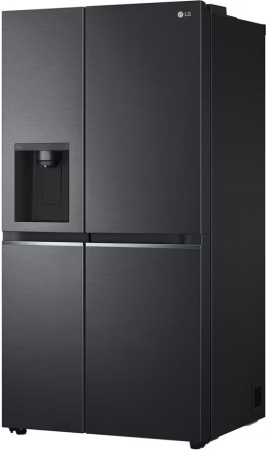 Фотография Холодильник Side by Side LG GSLV71MCLE Чёрный на polka39.ru