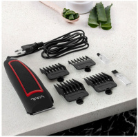 Фото Машинка для стрижки VAIL VL-6003, черный/красный на polka39.ru