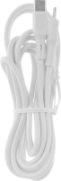 Фото Кабель Borasco Type-C / Type-C 65W, 2м, Power Delivery, белый (52386) на polka39.ru