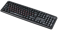 Фото Клавиатура Оклик 90M черный USB на polka39.ru