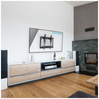 Фото Кронштейн для телевизора Kromax Ideal-6 черный 15"-50" Наклонное на polka39.ru