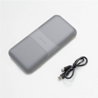 Фото Внешний аккумулятор Breaking P204, USB-A + USB-C, 10 000 mAh (графит) на polka39.ru