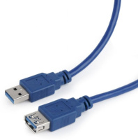 Фото Кабель USB 3.0 A'A 1.8m Gembird CCP-USB3-AMAF-6 A'A bulk packing cable UP TO 600 MBPS на polka39.ru