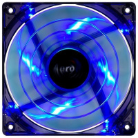 Фото Кулер AeroCool 140x140x25 Aerocool SHARK BLUE EDITION, AEROSF-14BLUE на polka39.ru