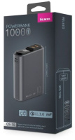 Фото Портативный аккумулятор Olmio QS-10 (039186), 10000mAh, 18W, LCD, темно-серый на polka39.ru