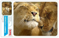 Фото Коврик Buro для мыши BU-M40030 рисунок/лев 230x180x2мм на polka39.ru