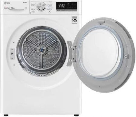 Фото Сушильная машина с тепловым насосом LG RH10V9AV4W на polka39.ru