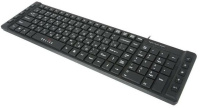 Фото Клавиатура Оклик 530S черный USB slim Multimedia на polka39.ru
