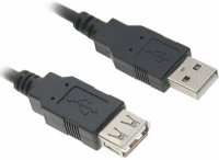 Фото Кабель Гарнизон USB 2.0 AM / AF, длина 1m, удлинитель (GCC-USB2-AMAF-1M) на polka39.ru