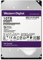 Фото Жесткий диск 10 000Gb Western Digital 256MB 7200rpm WD101PURP для систем видеонаблюдения на polka39.ru