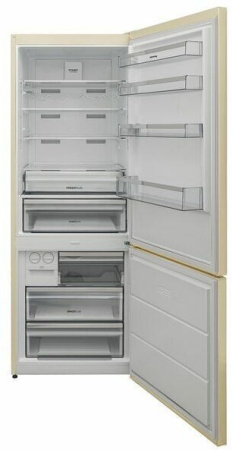 Фотография Холодильник Korting KNFC 71863 B бежевый на polka39.ru