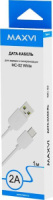 Фото Кабель Maxvi MC-02 white USB-A-Type-C 1.0m на polka39.ru