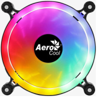 Фото Вентилятор для корпуса AeroCool Spectro 12 120x120 4-pin (Molex)20dB 140gr LED Ret SPECTRO 12 FRGB M на polka39.ru