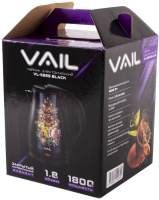 Фото Электрический чайник VAIL VL-5555 черный на polka39.ru