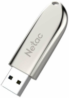 Фото Флешка Netac U352 USB 3.0 64 ГБ, серебристый/бежевый (NT03U352N-064G-30PN) на polka39.ru