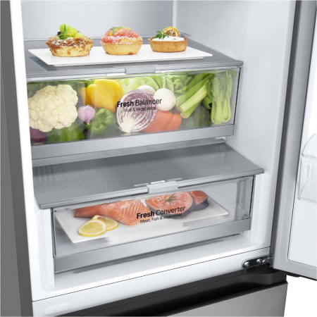 Фотография Холодильник LG GBV7280CPY Серебро на polka39.ru