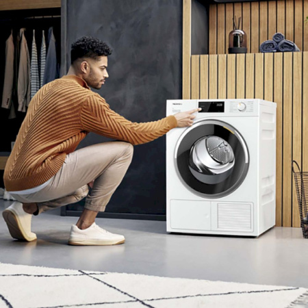 Фото Сушильная машина с тепловым насосом Miele TWF760WP на polka39.ru