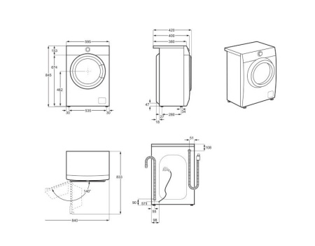 Фото Стиральная машина Electrolux EW 6SN406WI SensiCare 600 на polka39.ru