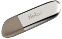 Фото Флешка Netac U352 USB 3.0 64 ГБ, серебристый/бежевый (NT03U352N-064G-30PN) на polka39.ru