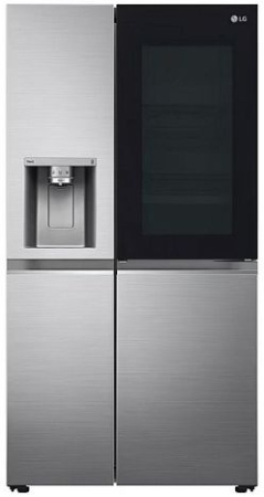 Фотография Холодильник Side by Side LG GSXV91PZAE Нерж сталь на polka39.ru