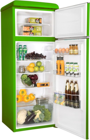 Фотография Холодильник Snaige FR24SM-PRDG0E Retro зеленый на polka39.ru