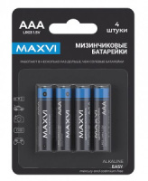 Фото Батарейки Maxvi MBLR03ES4, EASY, AAA, alkaline, по 4 шт. на polka39.ru