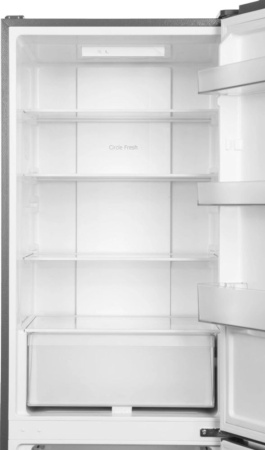 Фотография Холодильник Candy Combi CFN6185S Серебро (BC12X0E00RU) на polka39.ru