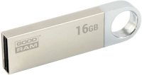 Фото USB Flash GoodRAM USB2.0 Flash Drive 16Gb UUN2 SILVER (UUN2-0160S0R11) на polka39.ru