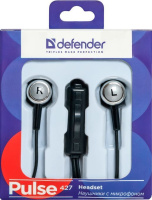 Фото Гарнитура Defender Pulse 427 черный (63427) на polka39.ru