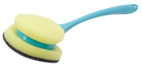 Фото Щетка для посуды SVIP SV3133 Ориджинал бирюзовый с губкой на polka39.ru