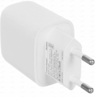 Фото Сетевое зарядное устройство Olmio 20W, Type-C +USB, PowerDelivery, QuickCharge, белое (043365) на polka39.ru
