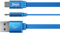 Фото Кабель Ainy microUSB 1.0m синий (FA-047F) на polka39.ru