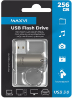 Фото USB Flash Drive 32Gb Maxvi metallic silver (FD32GBUSB20C10MM) на polka39.ru