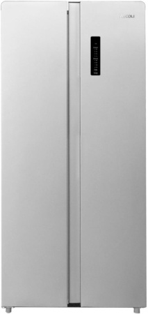 Фотография Холодильник Side by Side Ascoli ACDS450WIB серебристый на polka39.ru