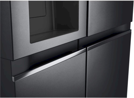 Фотография Холодильник Side by Side LG GSLV71MCLE Чёрный на polka39.ru