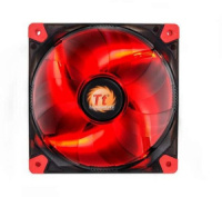 Фото Кулер Thermaltake для корпуса Luna 12 LED/Fan/120mm/1200rpm/Black (CL-F017-PL12RE-A) на polka39.ru
