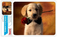 Фото Коврик Buro для мыши BU-M40089 рисунок/щенок (291850) (BU-M40089 (291850)) на polka39.ru