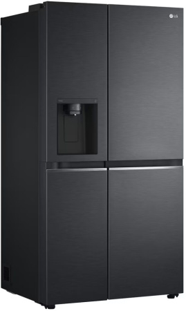 Фотография Холодильник Side by Side LG GSLV71MCLE Чёрный на polka39.ru
