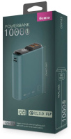 Фото Портативный аккумулятор Olmio QS-10 (039185), 10000mAh,18W QuickCharge3.0/PowerDelivery, LCD, мурена на polka39.ru