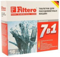 Фото Таблетки Filtero для посудомоечной машины 7 в 1 Арт. 701 на polka39.ru
