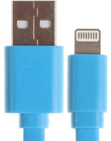 Фото Кабель Maxvi MC-03F blue USB-A-Lightning, 2A на polka39.ru