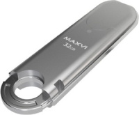 Фото USB Flash Drive 32Gb Maxvi P2 Silver (FD32GBUSB20C10P2) на polka39.ru
