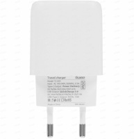 Фото Сетевое зарядное устройство Olmio 20W, Type-C +USB, PowerDelivery, QuickCharge, белое (043365) на polka39.ru